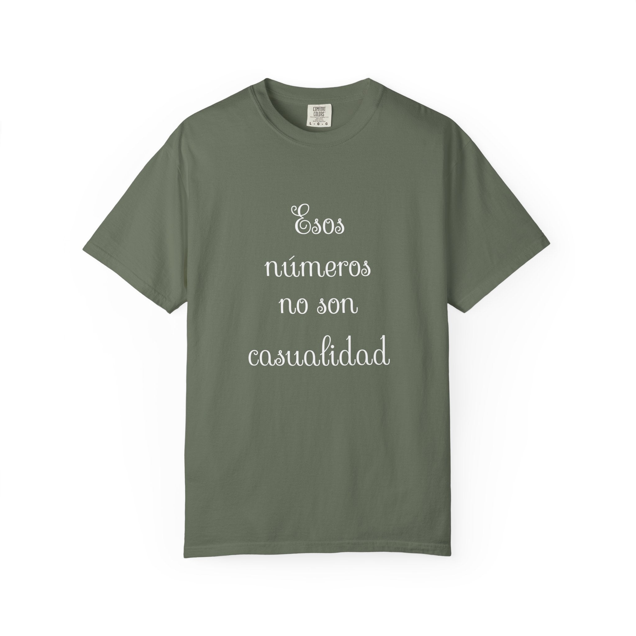 Esos Números No Son Casualidad Shirt | Angel Numbers Spanish Spiritual Tee | Latino Heritage Mystic Gift