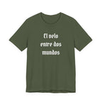 El Velo Entre Dos Mundos Spanish Spiritual T-Shirt Latino Heritage Ancestral Mystic Tee