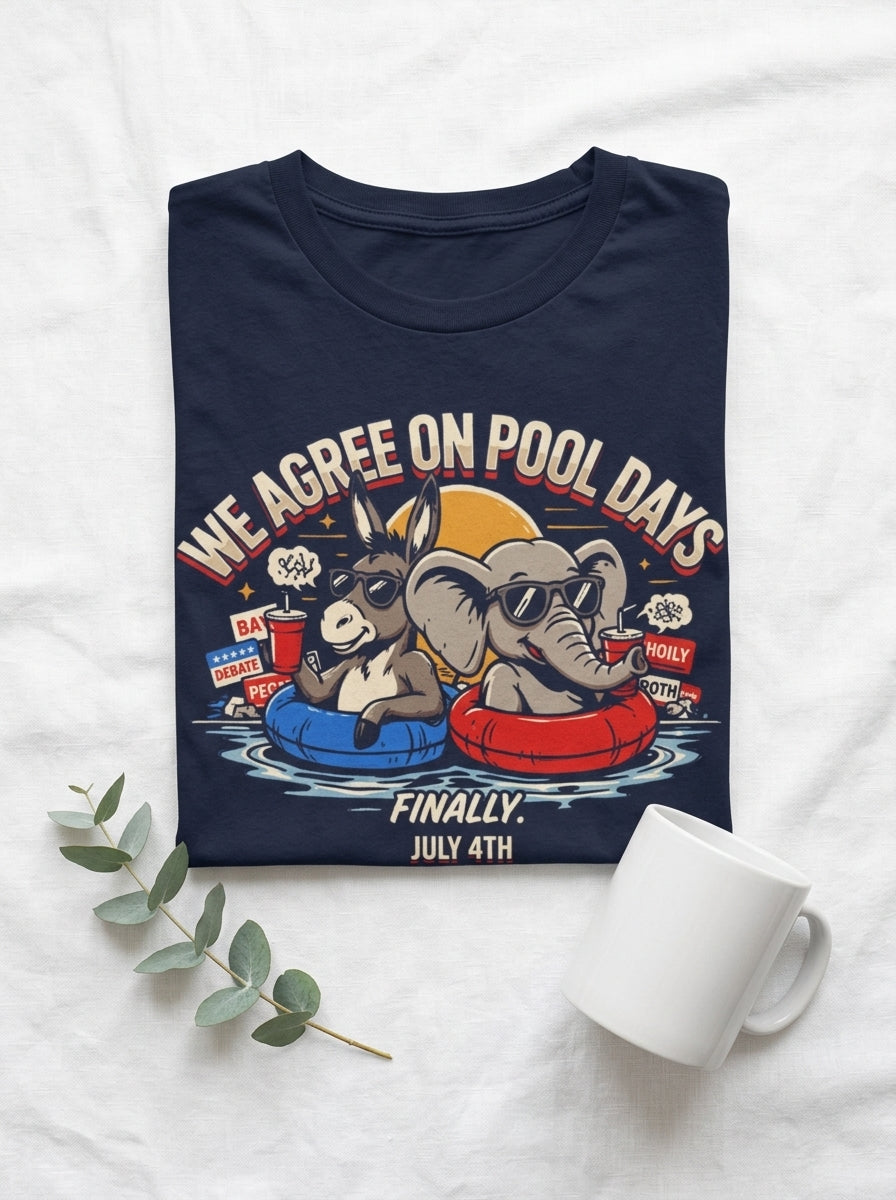 4th of July Bipartisan Pool Party Shirt