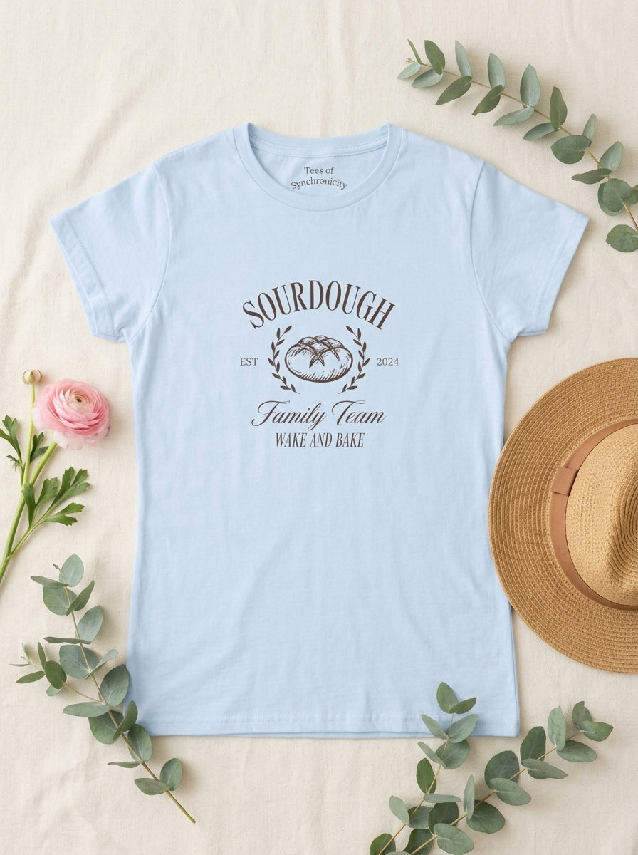 Women's Sourdough Family Team Wake and Bake T-Shirt