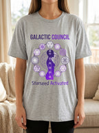Galactic Council Starseed Activated Shirt - Cosmic Beings Awakening Tee