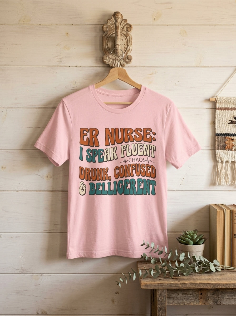 ER Nurse Shirt - Emergency Room Nurse Tee - Funny ER RN Gift