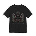528Hz Heart Frequency Activation Shirt - - Black