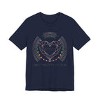 528Hz Heart Frequency Activation Shirt - - Navy