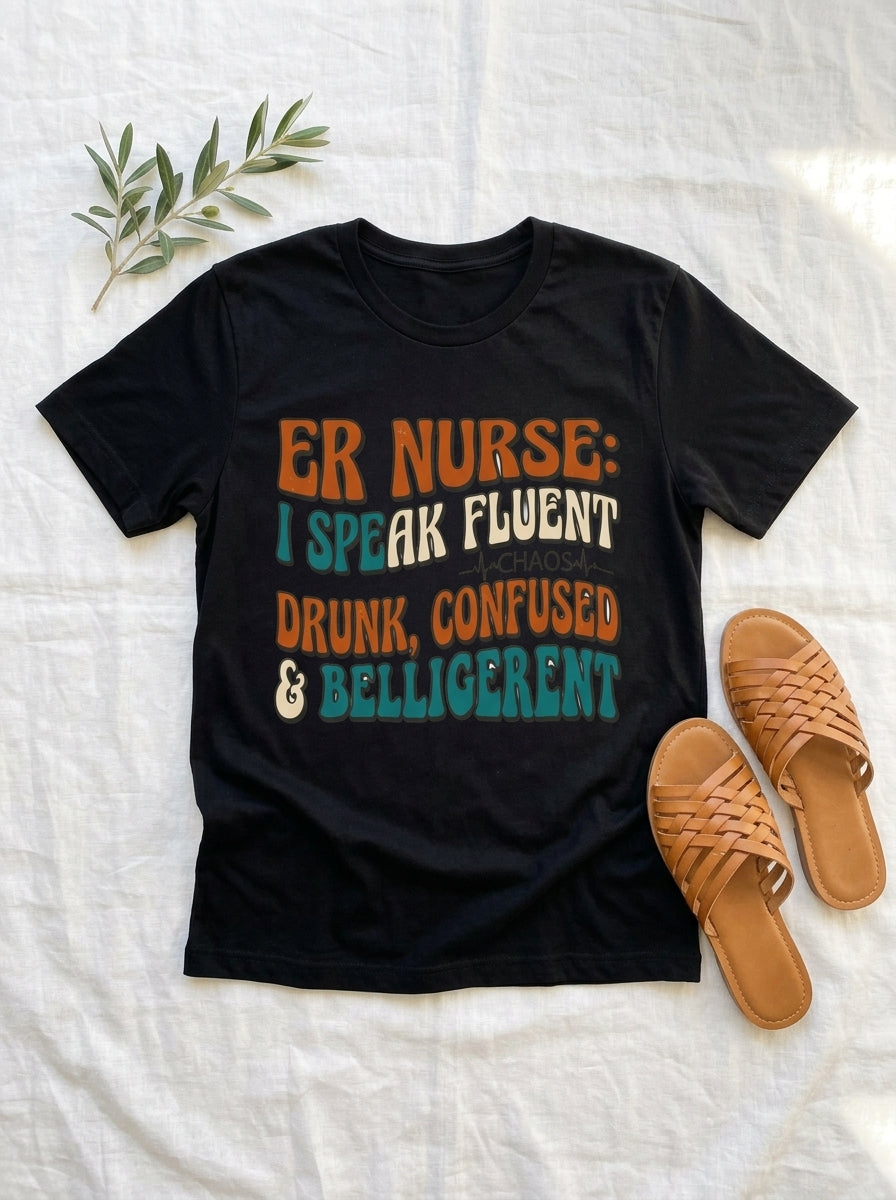 ER Nurse Shirt - Emergency Room Nurse Tee - Funny ER RN Gift