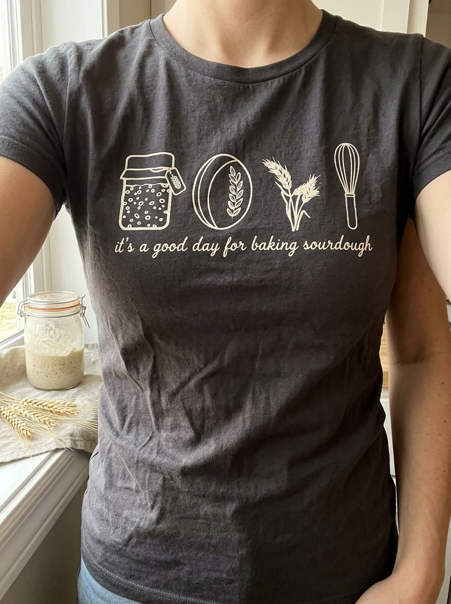 Women's Sourdough Baking Shirt Funny Baker Gift Bread Lover