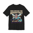 Funny July 4th BBQ Pool Party Mosquito Shirt for Family Chaos