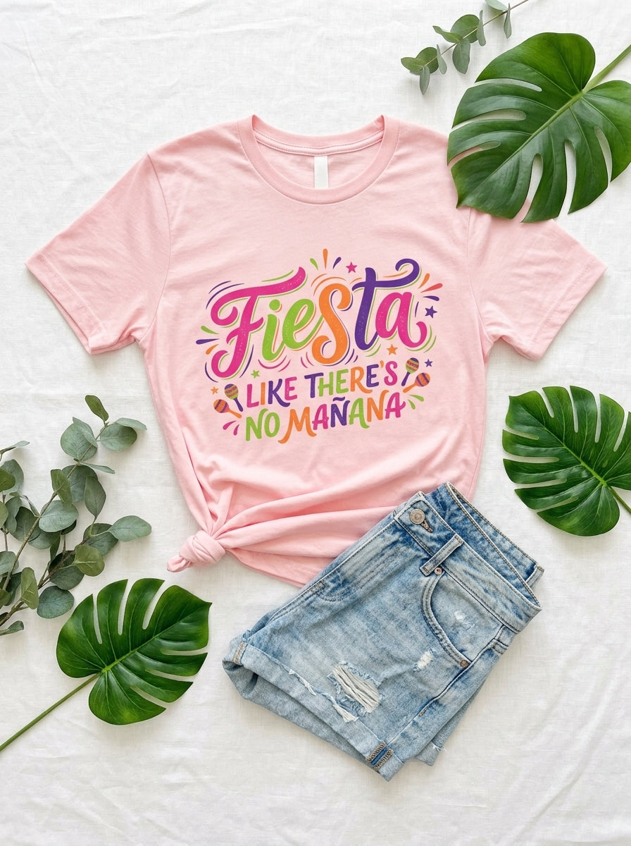 Fiesta Like No Mañana Shirt - Dance Party Cinco de Mayo Tee