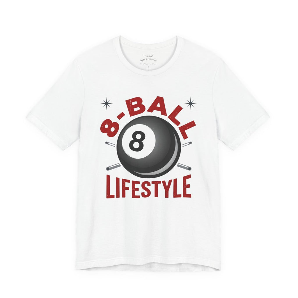 8-Ball Lifestyle Shirt - Billiards Identity Pool Player Graphic Tee