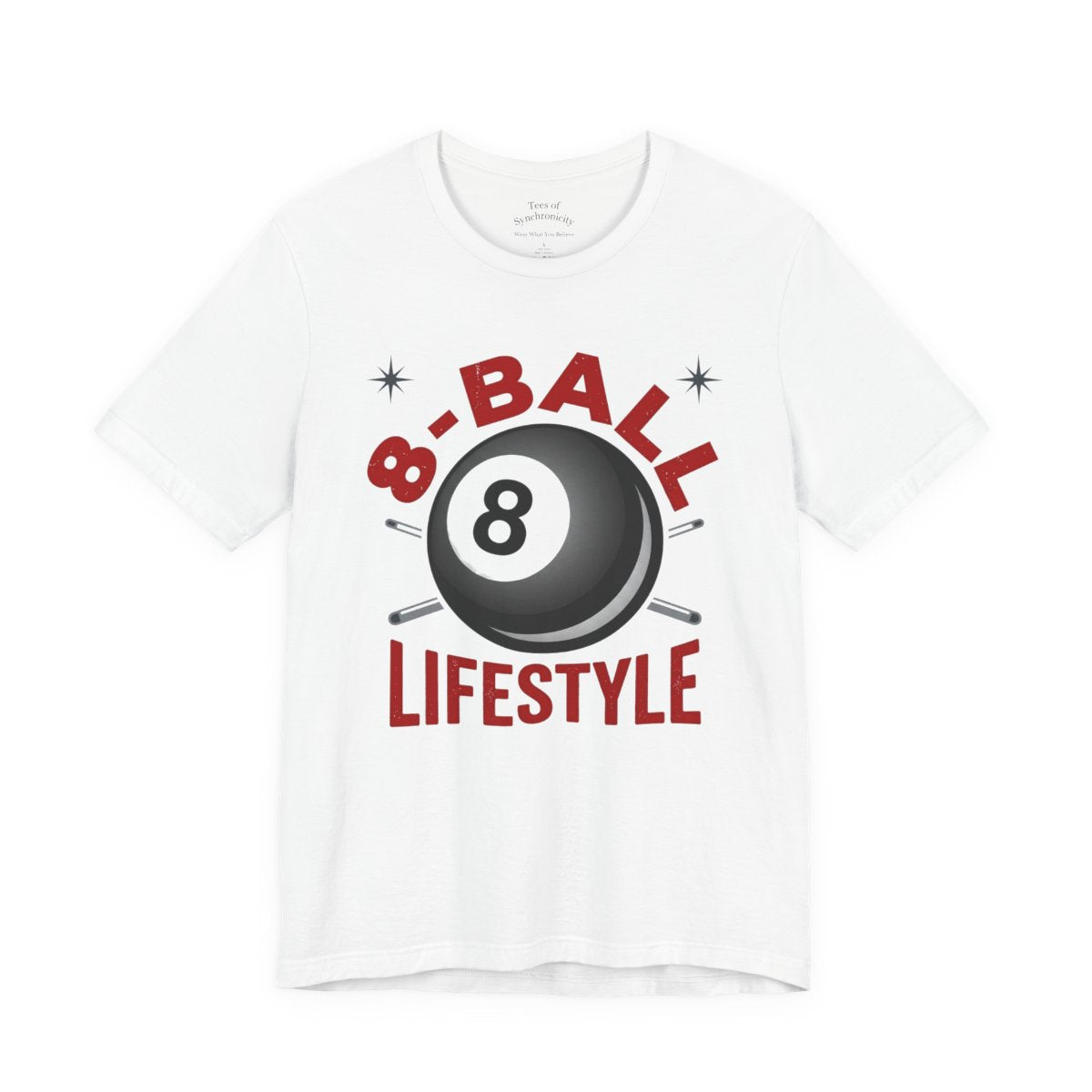 8-Ball Lifestyle Shirt - Billiards Identity Pool Player Graphic Tee