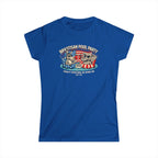Women's Bipartisan Pool Party 4th of July Funny Political Tee