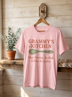Grammy's Kitchen T-Shirt - Grandma Mother's Day Gift Rules Broken