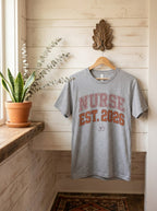 Nurse Est. 2026 Shirt - Nursing School Graduation Gift RN Graduate Tee