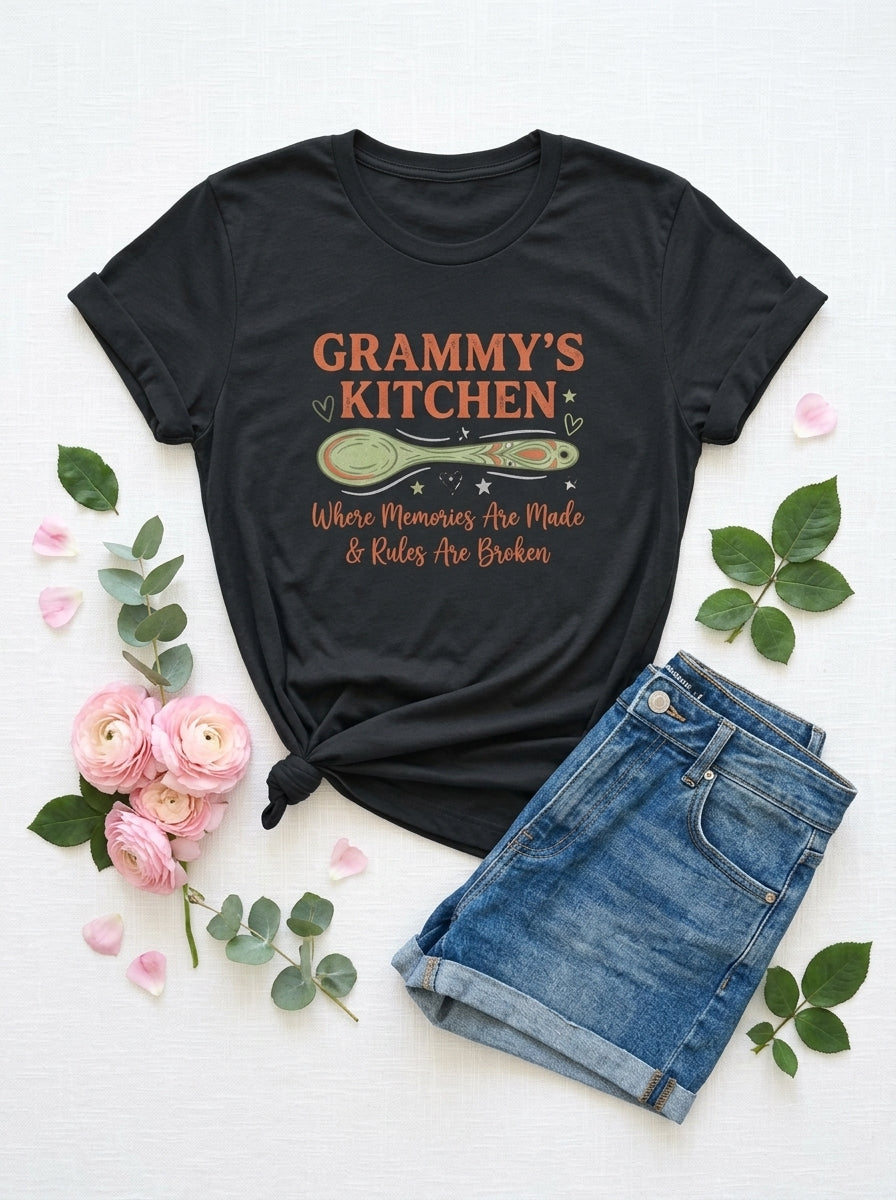 Women's Grammy's Kitchen Shirt Where Memories Are Made