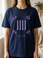 Angel Number 1111 Shirt - Amethyst Alignment Spiritual Awakening T-Shirt