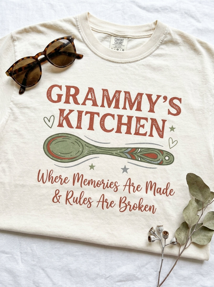 Grammy's Kitchen Shirt Where Memories Are Made