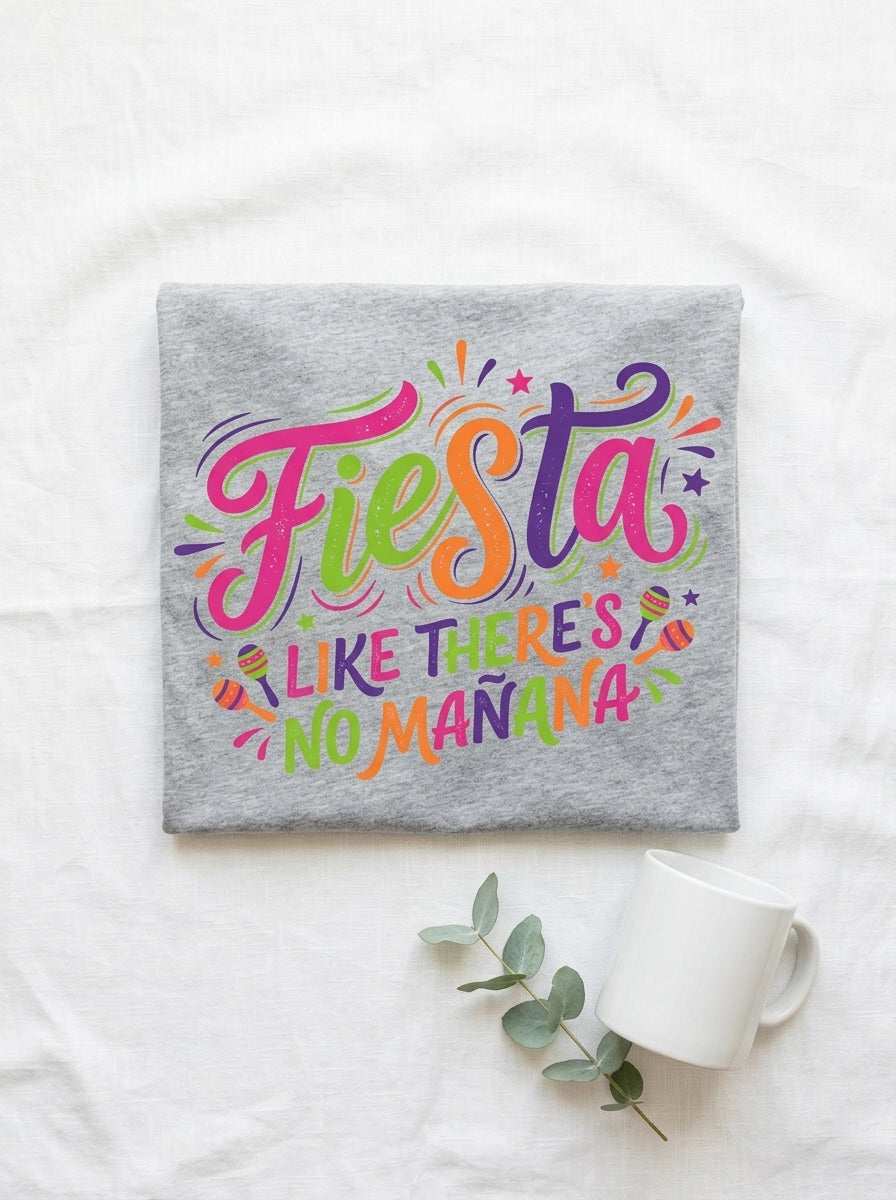 Fiesta Like No Mañana Shirt - Dance Party Cinco de Mayo Tee