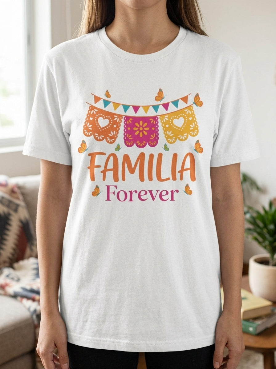 Familia Forever Cinco de Mayo Shirt - Matching Family Fiesta Tees