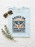 Carne Asada Sundays Shirt - Mexican American Family Heritage Tee Gift