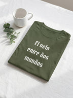 El Velo Entre Dos Mundos Spanish Spiritual T-Shirt Latino Heritage Ancestral Mystic Tee