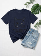 My Cat Judges You T-Shirt - Funny Cat Lover Graphic Tee Gift