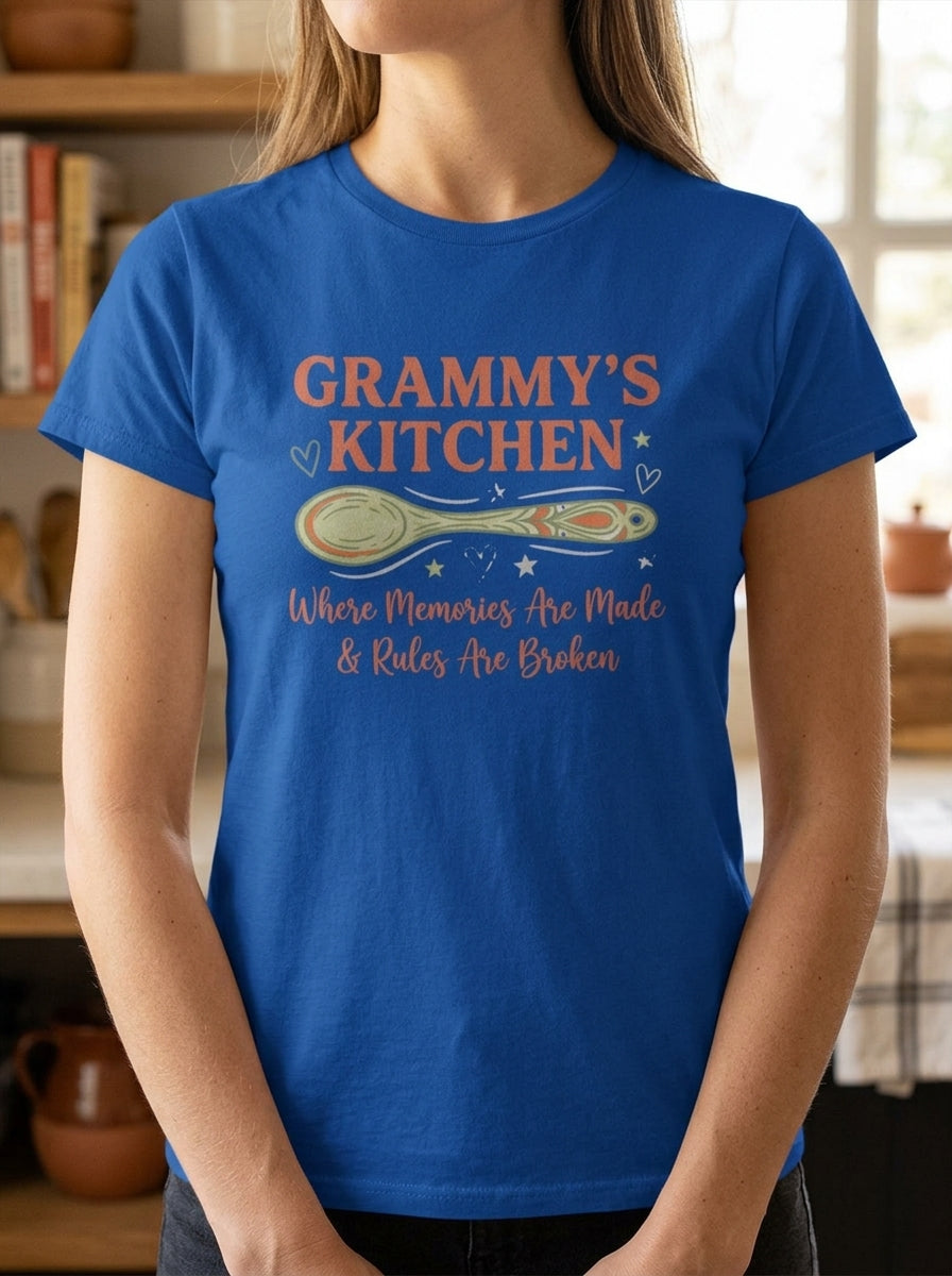 Women's Grammy's Kitchen Shirt Where Memories Are Made