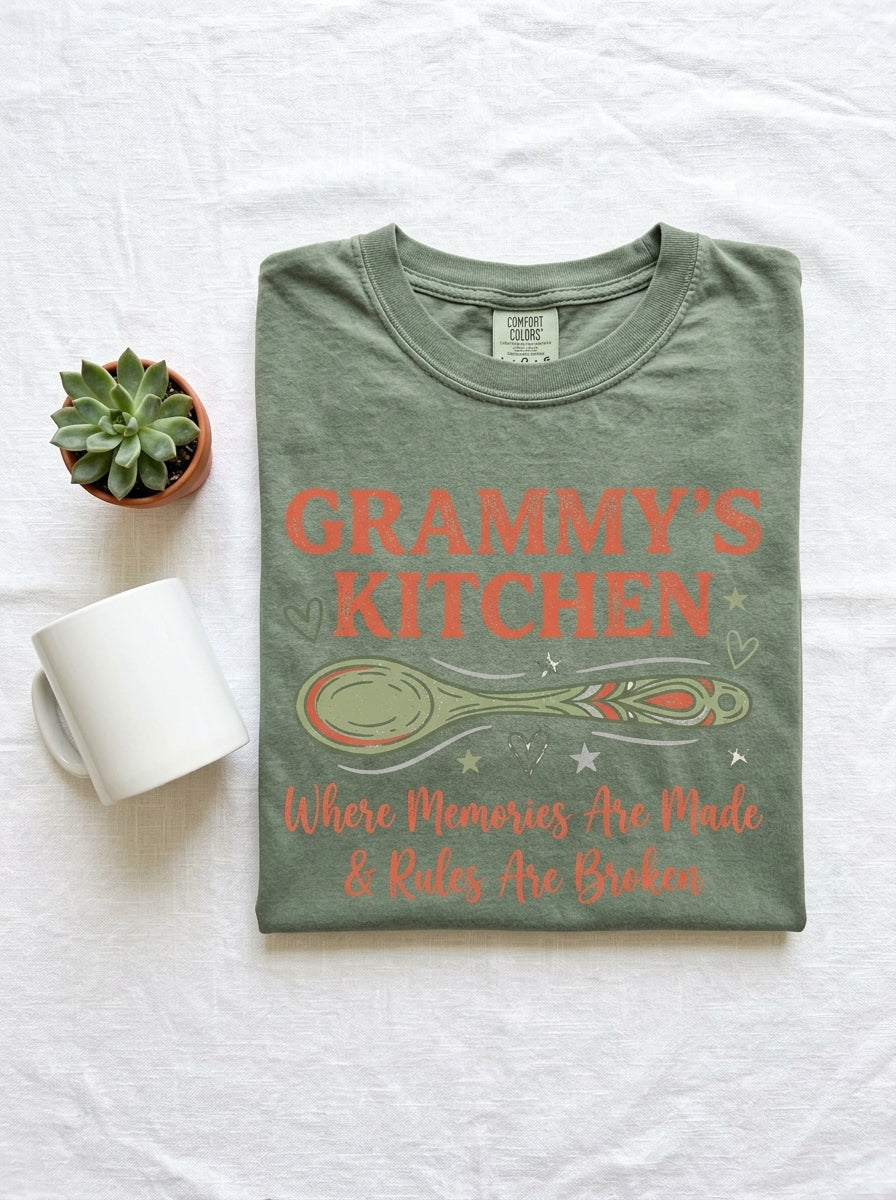 Grammy's Kitchen Shirt Where Memories Are Made