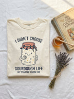 My Starter Chose Me Shirt - Funny Sourdough Baker Gift T-Shirt