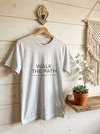 Walk The Path Chakra Shirt - Spiritual Journey Yoga Practitioner Tee