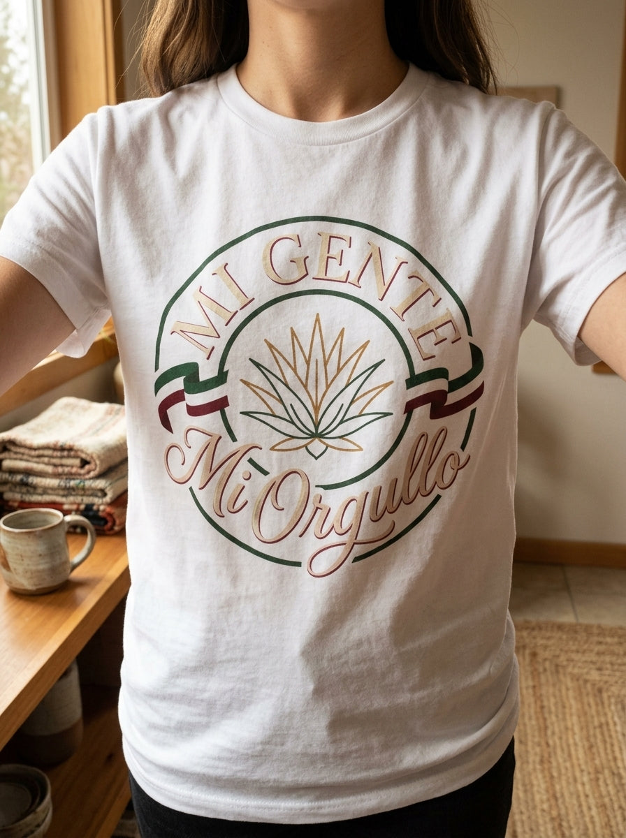 Mi Gente Mi Orgullo Shirt - Mexican Pride Heritage Cultural Tee