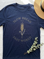 Slow Bread Fast World Shirt - Artisan Sourdough Baker T-Shirt Gift