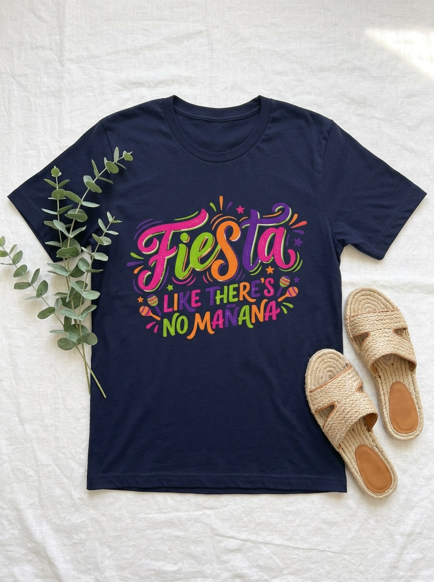 Fiesta Like No Mañana Shirt - Dance Party Cinco de Mayo Tee