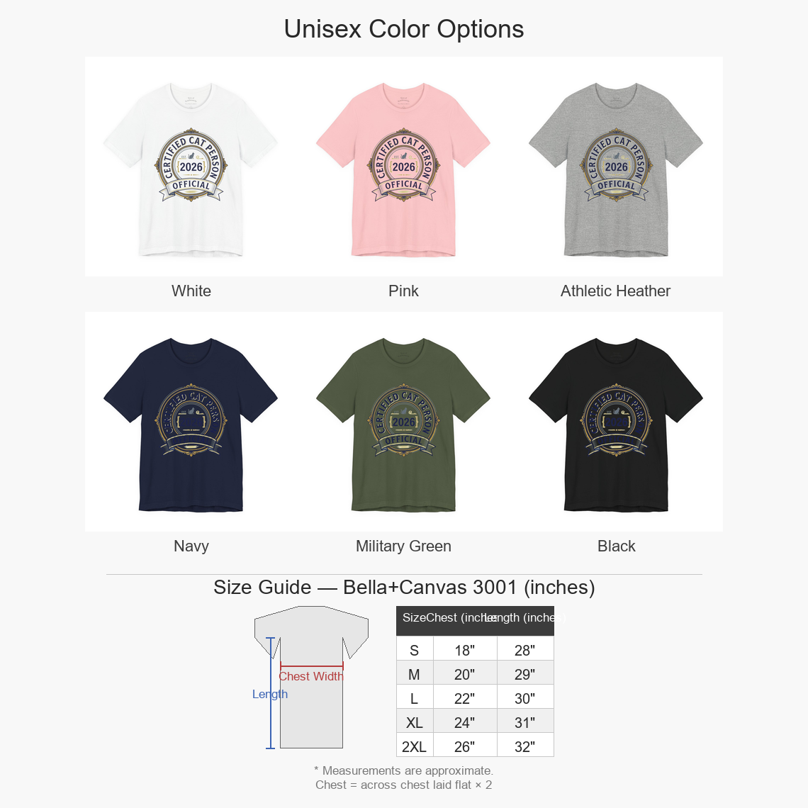 Certified Cat Person T-Shirt - Official Cat Lover Badge Design Tee
