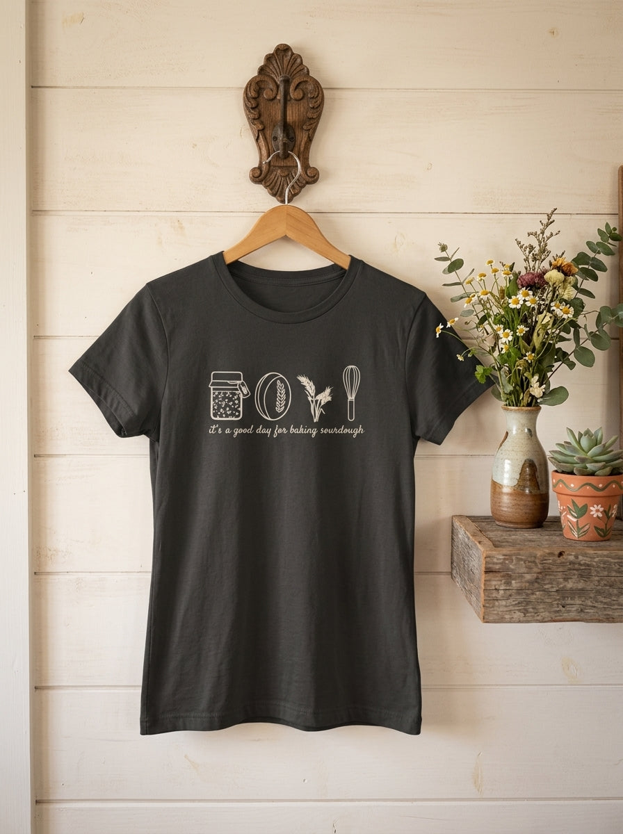Women's Sourdough Baking Shirt Funny Baker Gift Bread Lover