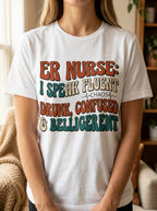 ER Nurse Shirt - Emergency Room Nurse Tee - Funny ER RN Gift
