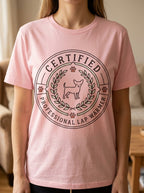 Chihuahua Professional Lap Warmer Shirt - Funny Dog Owner Gift Tee