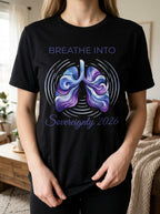 Breathe Into Sovereignty 2026 Shirt - Somatic Healing Breathwork T-Shirt