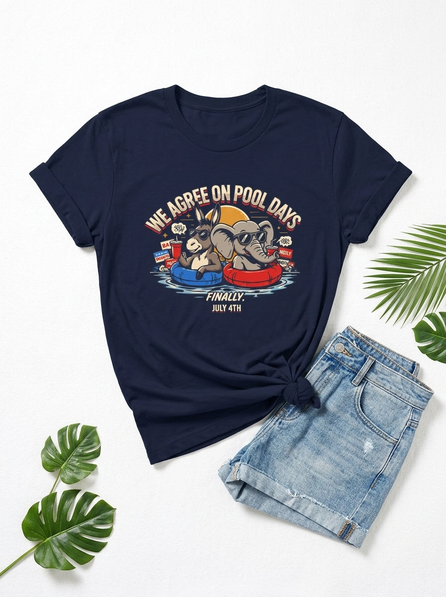 4th of July Bipartisan Pool Party Shirt