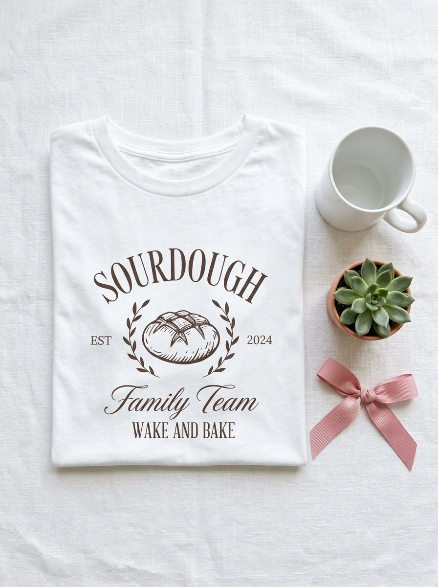 Women's Sourdough Family Team Wake and Bake T-Shirt