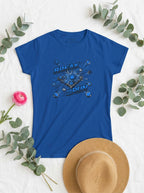 Women's Break and Run Billiards T-Shirt - Pool Player Domination Tee