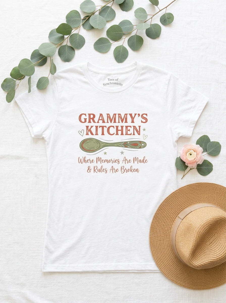 Women's Grammy's Kitchen Shirt Where Memories Are Made