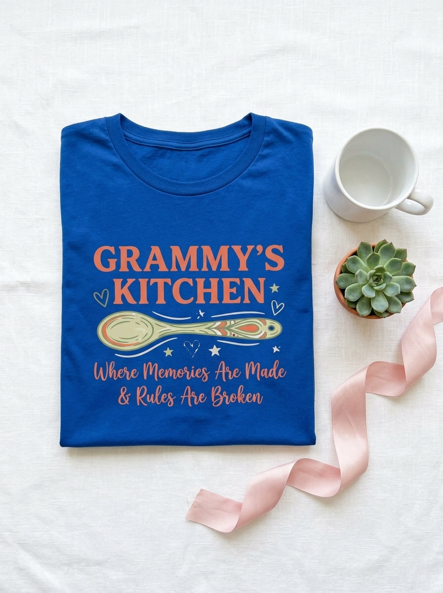 Women's Grammy's Kitchen Shirt Where Memories Are Made