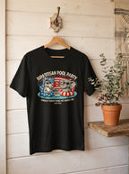 Bipartisan Pool Party 4th of July Funny Political Tee