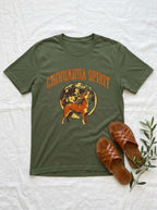 Chihuahua Howling Moon Vintage T-Shirt - Retro 90s Dog Graphic Tee