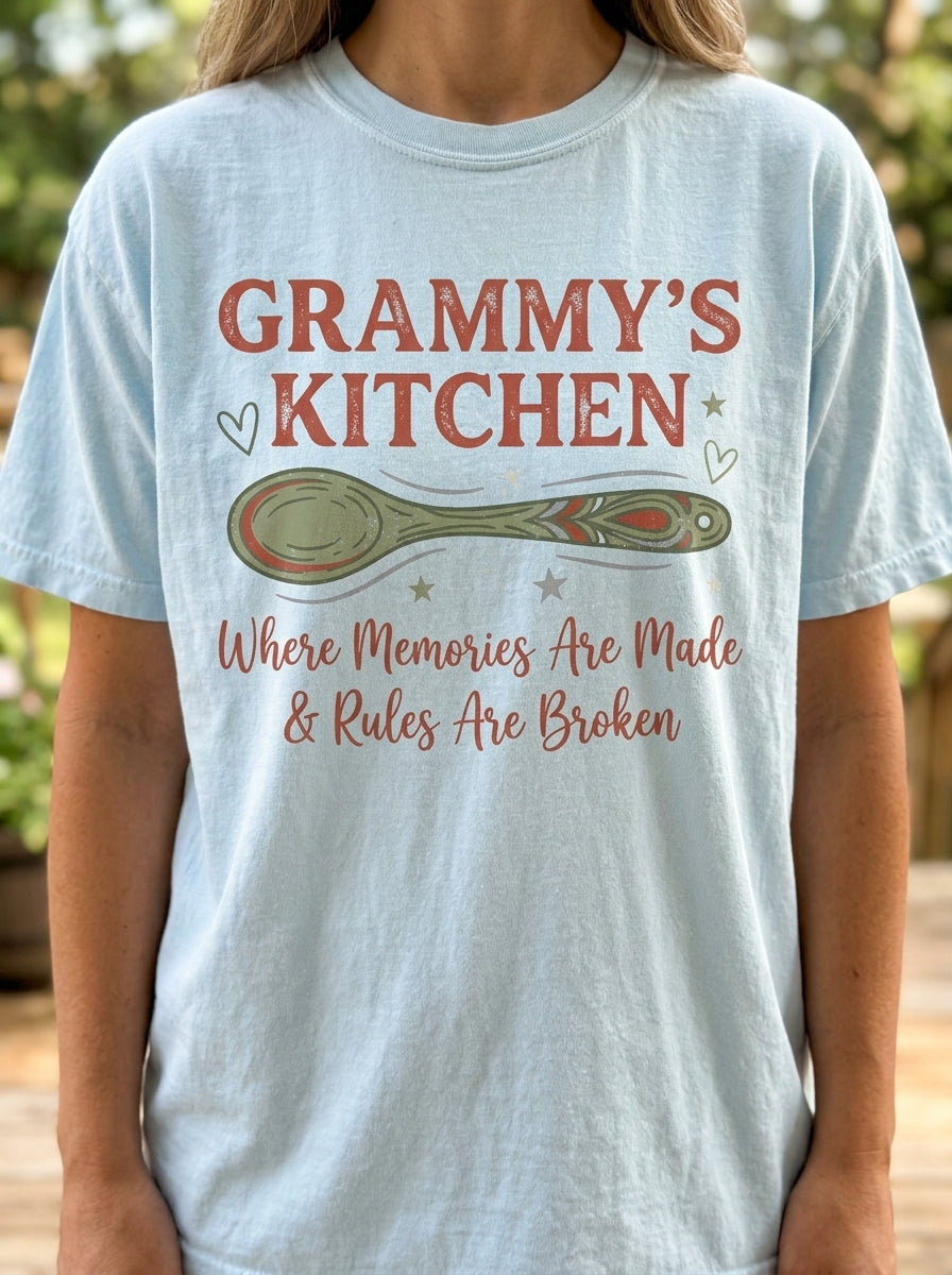 Grammy's Kitchen Shirt Where Memories Are Made