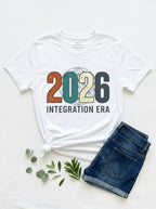 2026 Integration Era T-Shirt - Spiritual Awakening Sacred Geometry Tee
