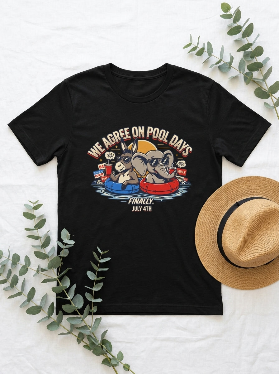 4th of July Bipartisan Pool Party Shirt