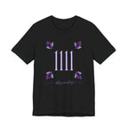Angel Number 1111 Shirt - Amethyst Align - Black