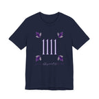 Angel Number 1111 Shirt - Amethyst Align - Navy