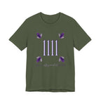 Angel Number 1111 Shirt - Amethyst Align - Military Green